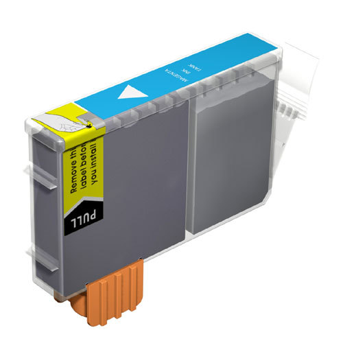Cyan Inkjet Cartridge compatible with the Canon (BCI-6C) 4706A003